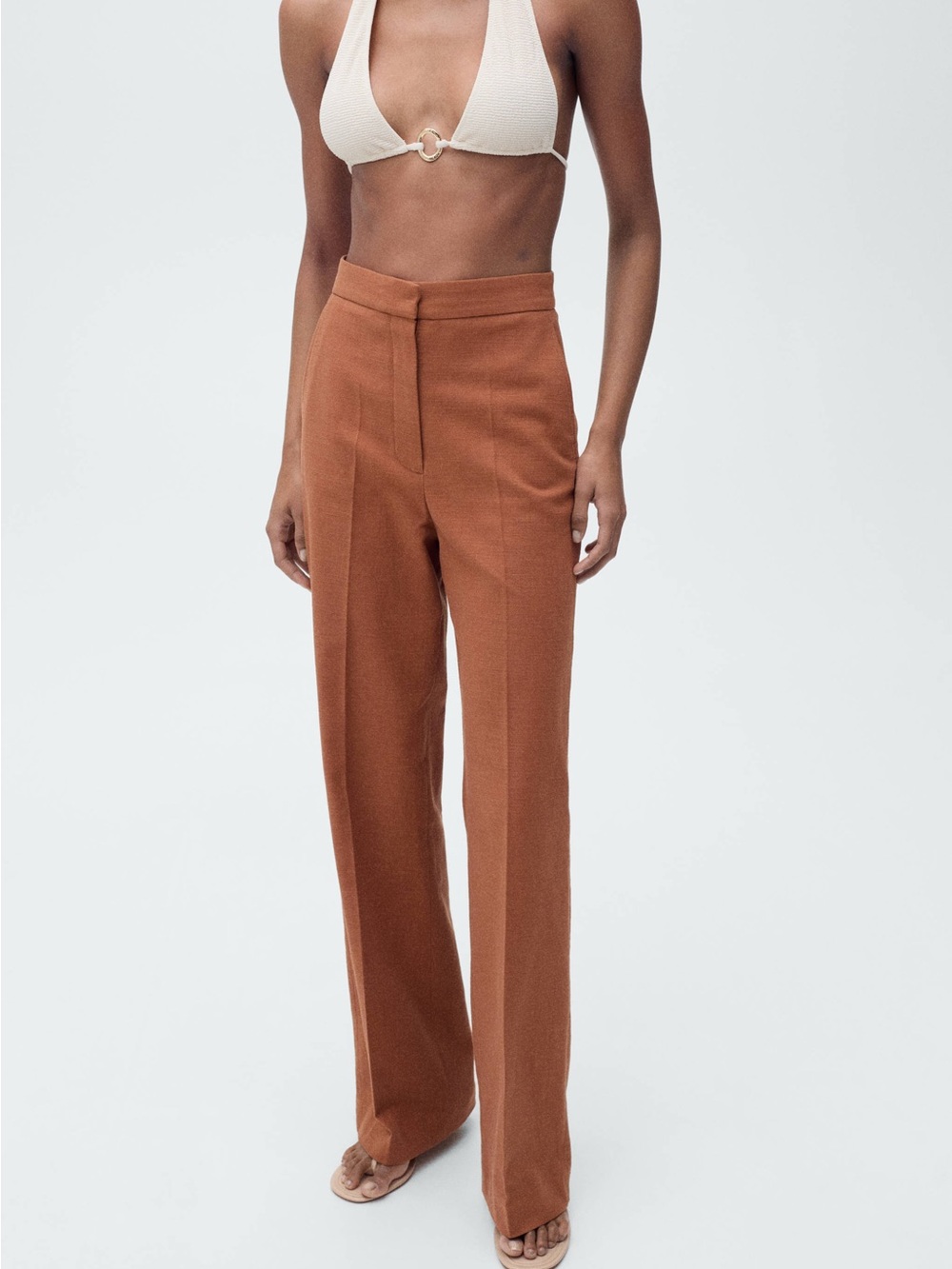 Mango Cotten and Linen Blend Suit - Picture 8 of 14